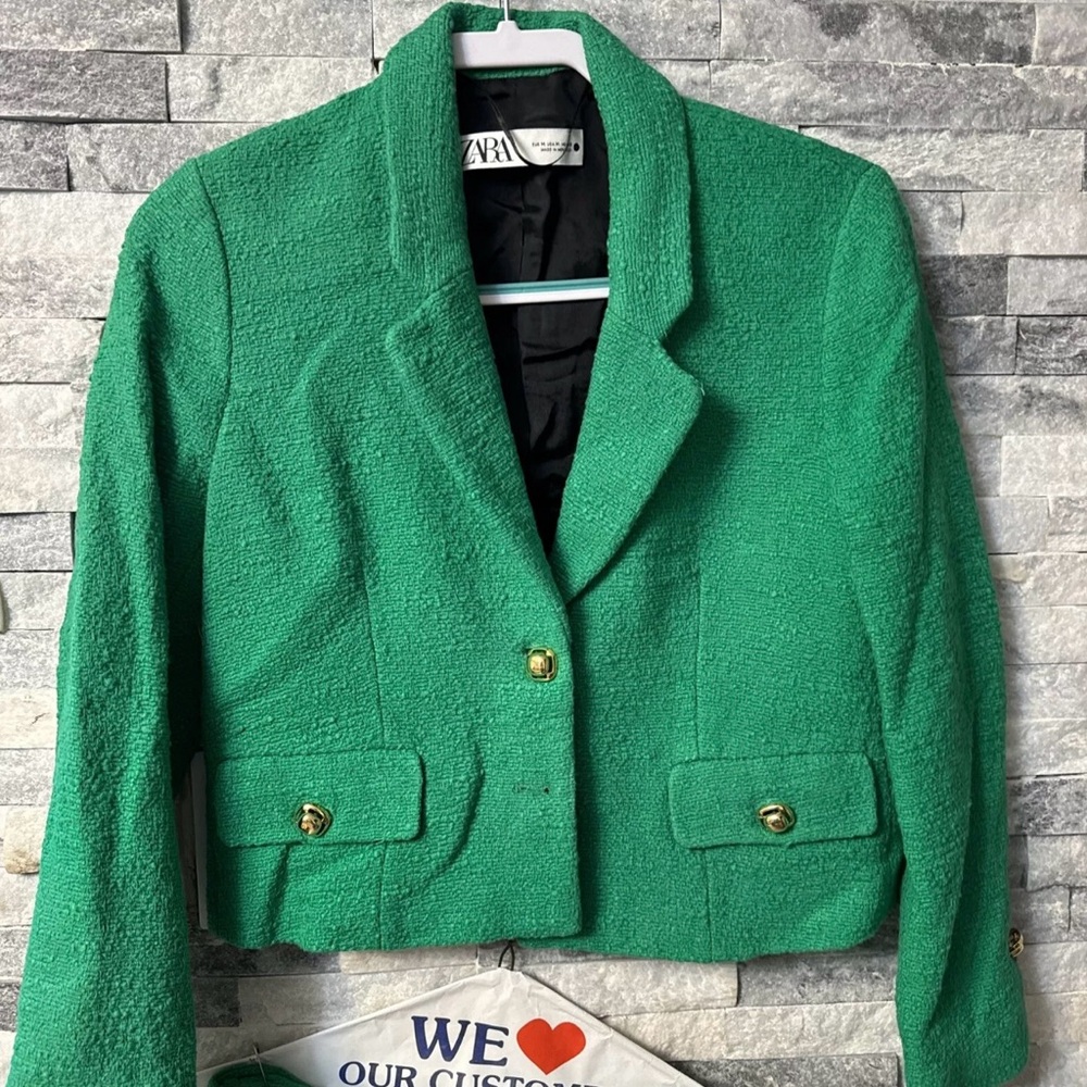 Zara Green Women's Jacket